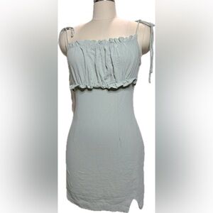 Zaful- Green mini dress. Small.